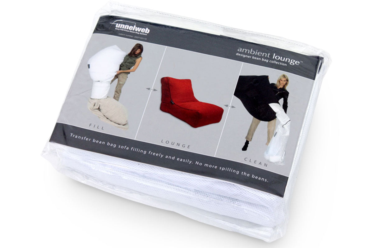 Patented FunnelWeb Bag bean filling not included Ambient Lounge Singapore Southeast Asia