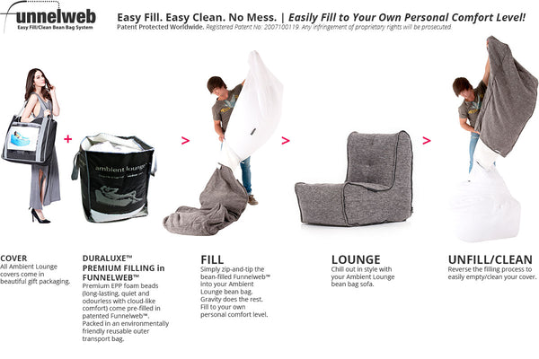 Pet Lounge Dog Bed in Supernova - Faux Fur - Medium (Easy-Clean, Pet-Friendly, In/Outdoor)