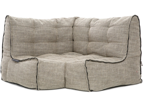 Link Corner Bean Bag in Eco Weave