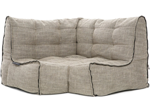 Link Corner Bean Bag in Eco Weave