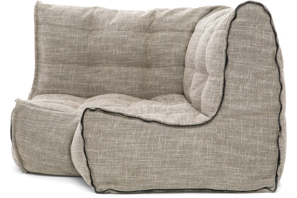 Link Corner Bean Bag in Eco Weave