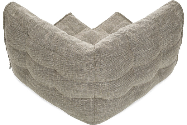 Link Corner Bean Bag in Eco Weave