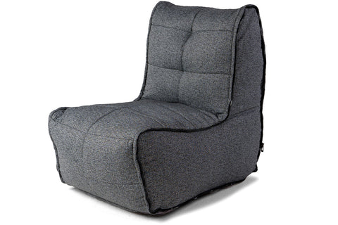 Link Middle Bean Bag in Titanium Weave