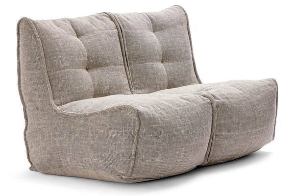Twin Couch Bean Bag in Eco Weave