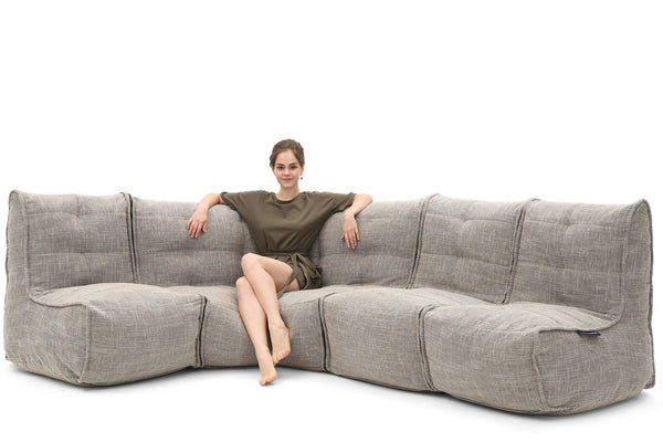 MOD 4 L Sofa Bean Bags in Eco Weave