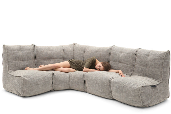 MOD 4 L Sofa Bean Bags in Eco Weave