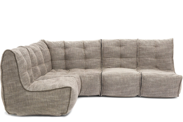 MOD 4 L Sofa Bean Bags in Eco Weave