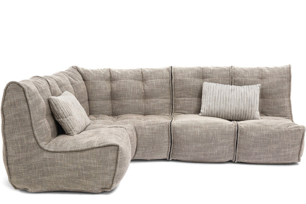 MOD 4 L Sofa Bean Bags in Eco Weave