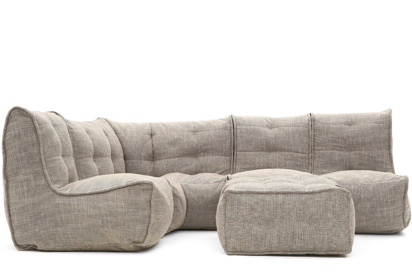 MOD 5 Living Lounge Bean Bags in Eco Weave