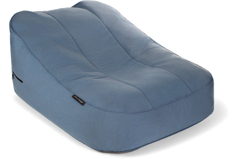 Satellite Twin Sofa Bean Bag in Atlantic Denim (Easy-Clean, Pet-Friendly, In/Outdoor)