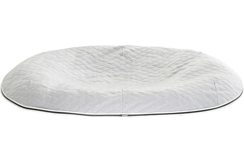 Spare Luxury CoolQuilt Top in Silver - XXL (Easy-Clean, Pet-Friendly, In/Outdoor)