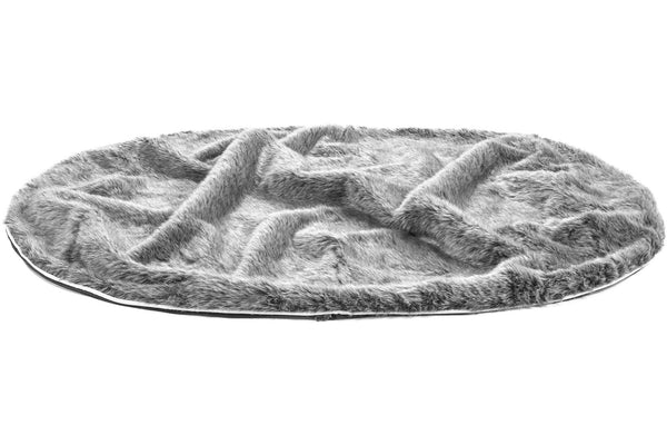 Spare Luxury Faux Fur Top in Wolf Grey - XXL (Indoor)