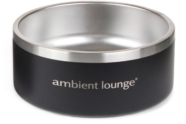 2L Double-Wall Stainless Steel Food & Water Dog Bowl