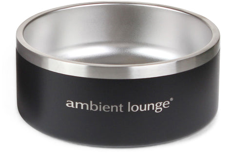 2L Double-Wall Stainless Steel Food & Water Dog Bowl