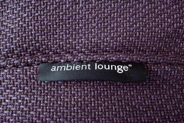 Twin Couch Bean Bags in Aubergine Dream