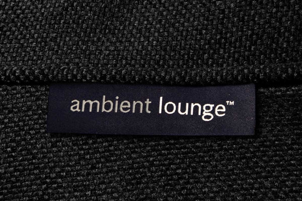 Avatar Lounger (with Headrest) Bean Bag in Black Sapphire (Indoor)