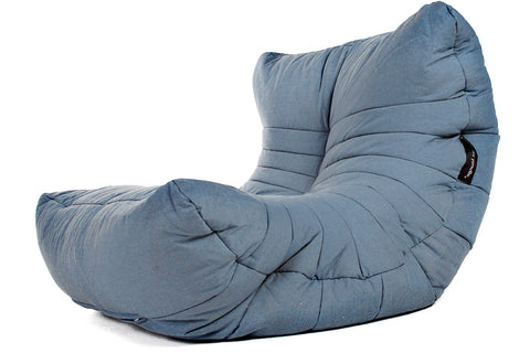 Acoustic Sofa Bean Bag in Atlantic Denim (In/Outdoor)