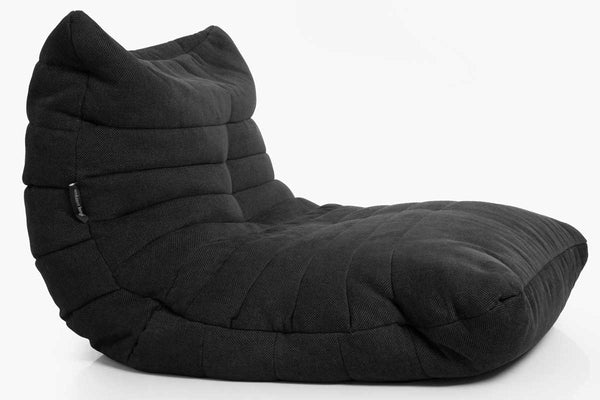 Acoustic Sofa Bean Bag in Black Sapphire