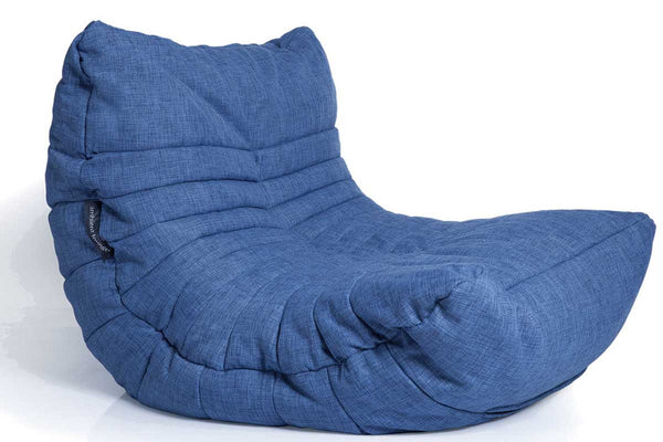 Acoustic Sofa Bean Bag in Blue Jazz (Indoor)