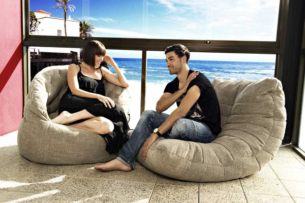 Acoustic Sofa Bean Bag in Eco Weave (Indoor)