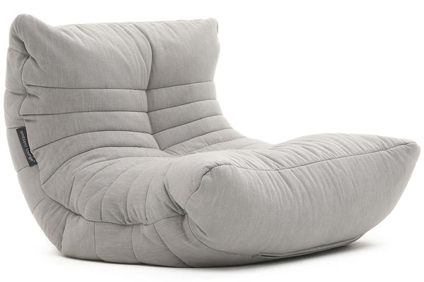 Acoustic Sofa Bean Bag in Keystone Grey (Indoor)