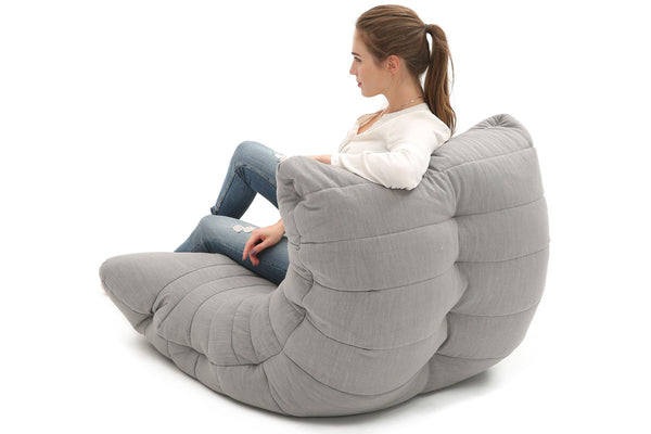 Acoustic Sofa Bean Bag in Keystone Grey (Indoor)
