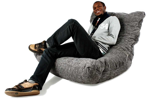 Acoustic Sofa Bean Bag in Luscious Grey (Indoor)