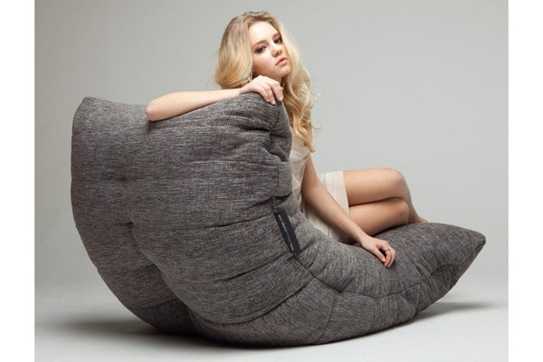 Acoustic Sofa Bean Bag in Luscious Grey (Indoor)