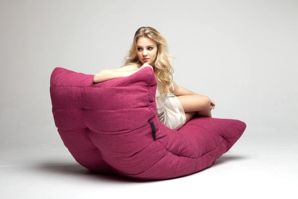 Acoustic Sofa Bean Bag in Sakura Pink (Indoor)