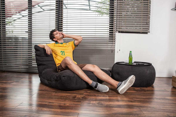 Versa Table Bean Bag in Black Sapphire (Indoor)