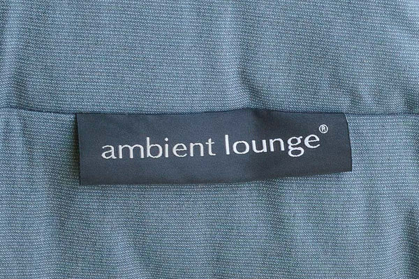 Acoustic Sofa Bean Bag in Atlantic Denim (Easy-Clean, Pet-Friendly, In/Outdoor)