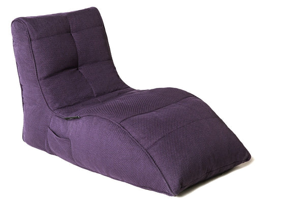Avatar Lounger (with Headrest) Bean Bag in Aubergine Dream (Indoor)