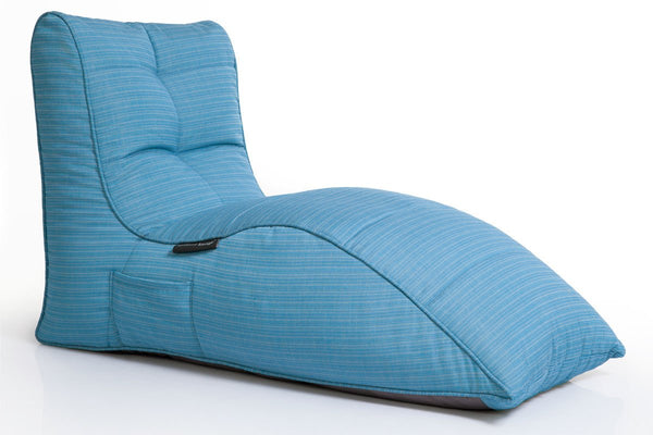 Avatar Lounger (with Headrest) Bean Bag in Oceana (Easy-Clean, Pet-Friendly, In/Outdoor)