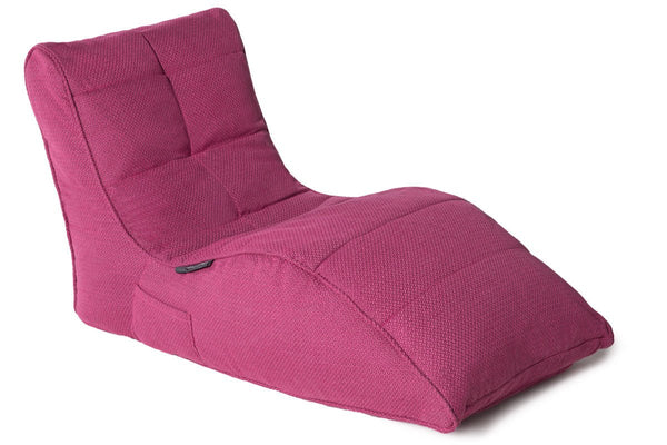Avatar Lounger (with Headrest) Bean Bag in Sakura Pink (Indoor)