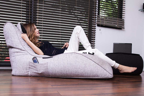 Versa Table Bean Bag in Black Sapphire (Indoor)