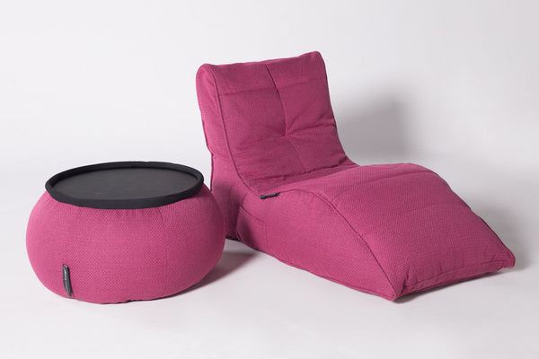 Versa Table Bean Bag in Sakura Pink (Indoor)