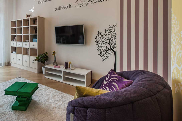 Butterfly Sofa Bean Bag in Aubergine Dream (Indoor)