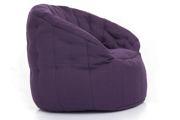 Butterfly Sofa Bean Bag in Aubergine Dream (Indoor)