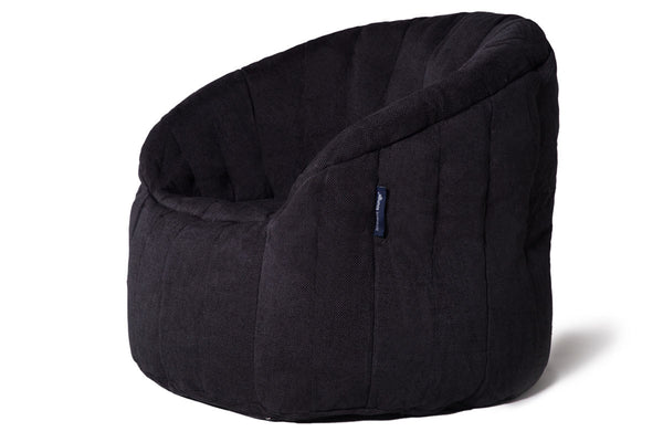 Butterfly Sofa Bean Bag in Black Sapphire (Indoor)