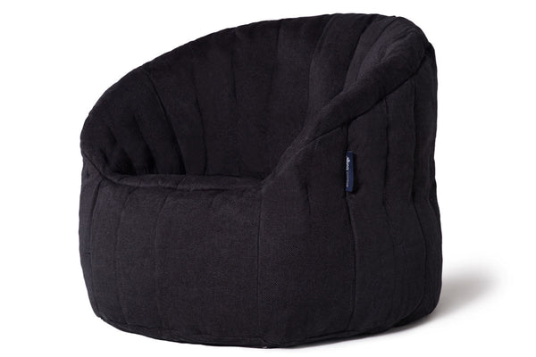 Butterfly Sofa Bean Bag in Black Sapphire (Indoor)