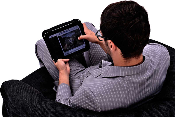 Butterfly Sofa Bean Bag in Black Sapphire (Indoor)