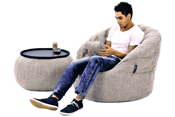 Versa Table Bean Bag in Eco Weave (Indoor)