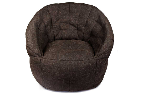 Butterfly Sofa Bean Bag in Hot Chocolate (Indoor)