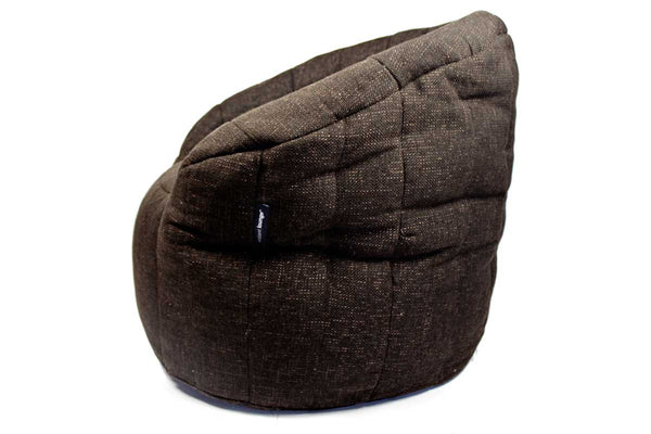 Butterfly Sofa Bean Bag in Hot Chocolate (Indoor)