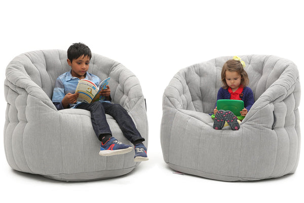 Butterfly Sofa Bean Bag in Keystone Grey (Indoor)