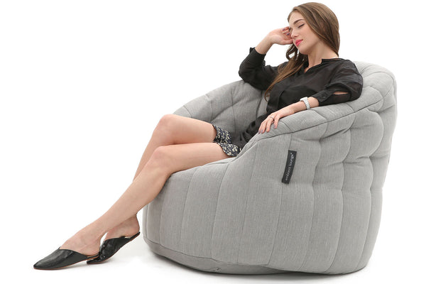 Butterfly Sofa Bean Bag in Keystone Grey (Indoor)