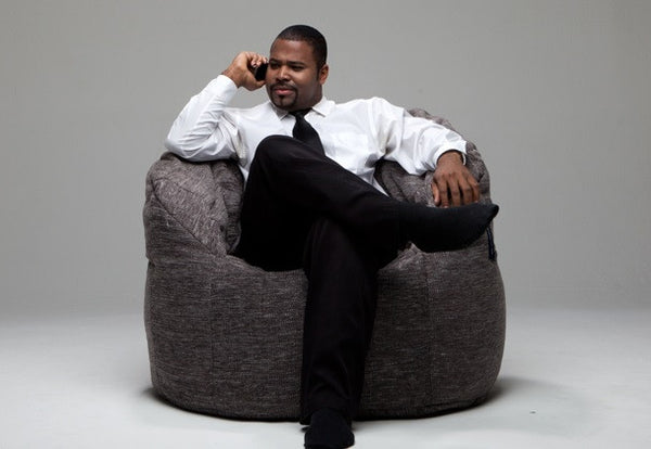 Butterfly Sofa Bean Bag in Luscious Grey (Indoor)