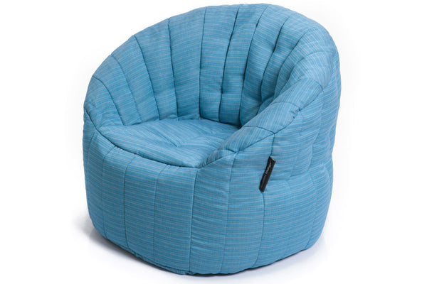 Butterfly Sofa Bean Bag in Oceana (Easy-Clean, Pet-Friendly, In/Outdoor)
