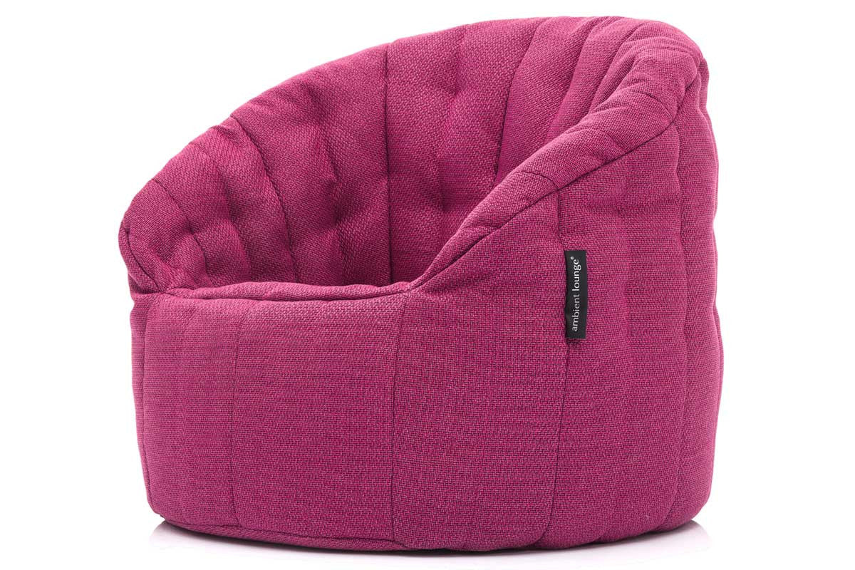 icon Kids Classic Faux Fur Bean Bag Chair Light Pink Bean Bags for Children  | DIY at B&Q