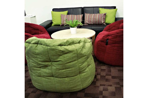 Butterfly Sofa Bean Bag in Lime Citrus (Indoor)